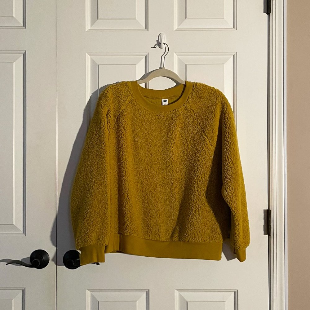 Old Navy Cozy Sherpa Sweatshirt